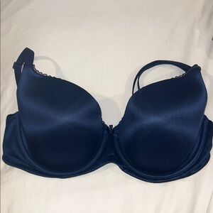 Elegant Navy Blue body by Victoria  Bra lined Demi 36/D